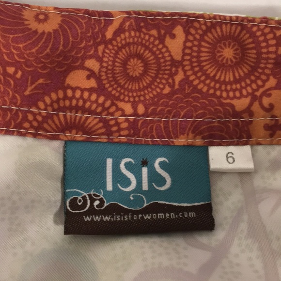 NWOT Isis Tropical Skort - Picture 7 of 7